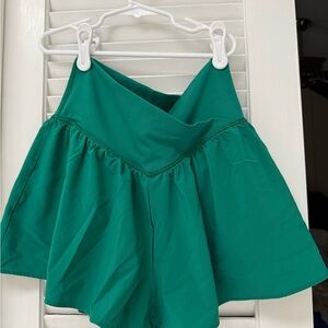Aerie - Green Women’s Athletic Shorts